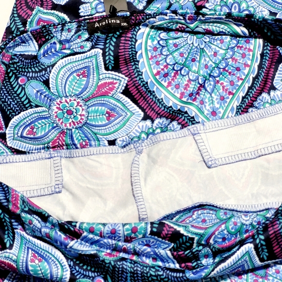 Arolina Classic & Comfy Colorful Wide Leg Stretch Pants (XXL) - Picture 4 of 9